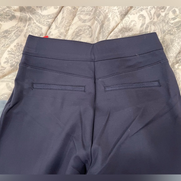 SPANXsmooth™ PerfectFit Ponte Flare Pant Navy Medium Regular length - Picture 7 of 7